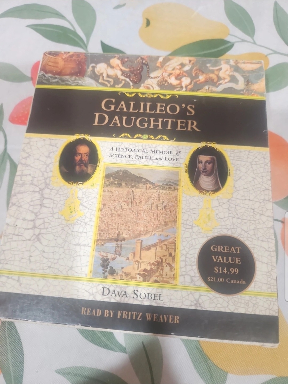 Galileo's Daughter Book Yellow Black Like New